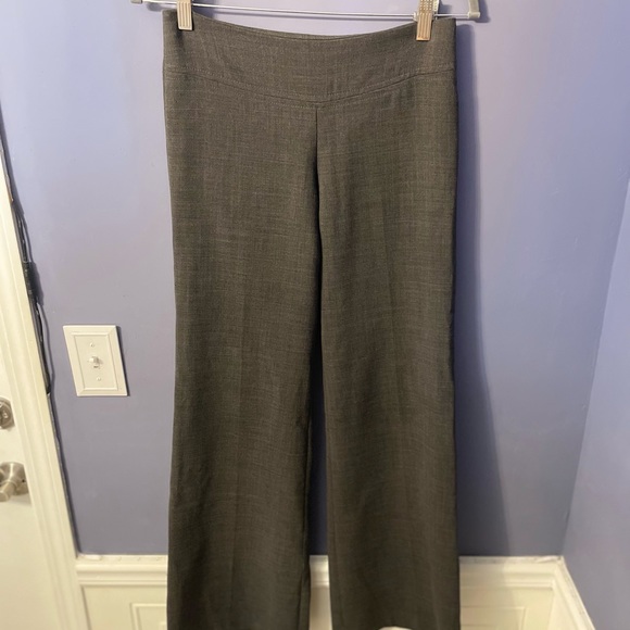 Gray French Connection Wool Trouser Pants 2 - Picture 8 of 9